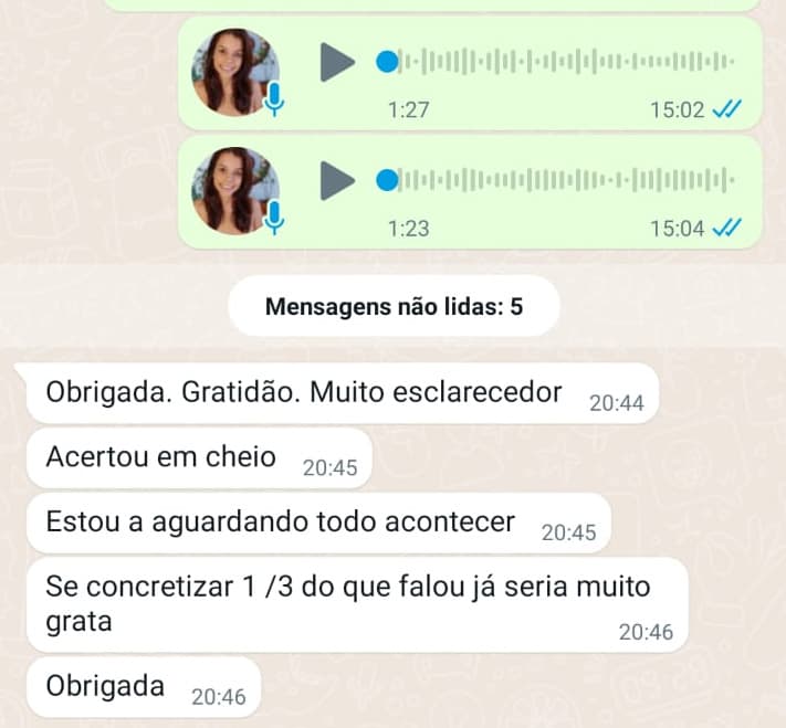 Depoimento sobre Numerologia do Ano Pessoal