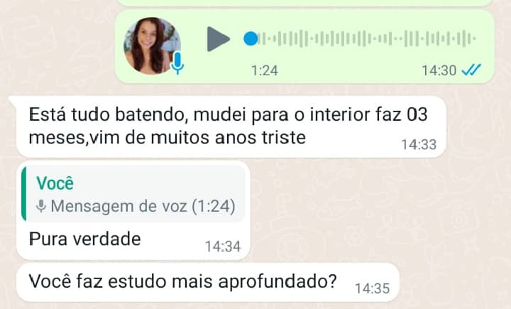 Depoimento sobre Numerologia do Ano Pessoal